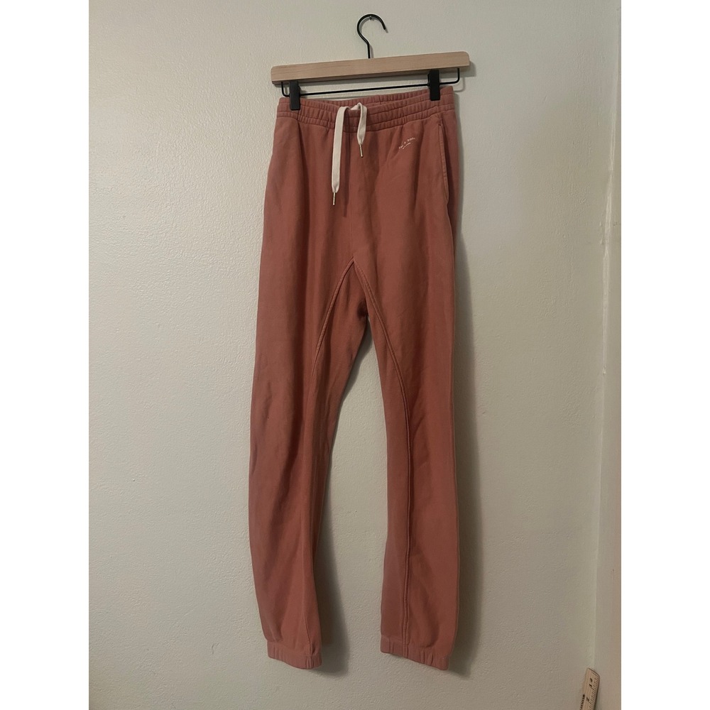 Rag & Bone New York Pink Cotton French Terry Joggers Sweatpants Women XS